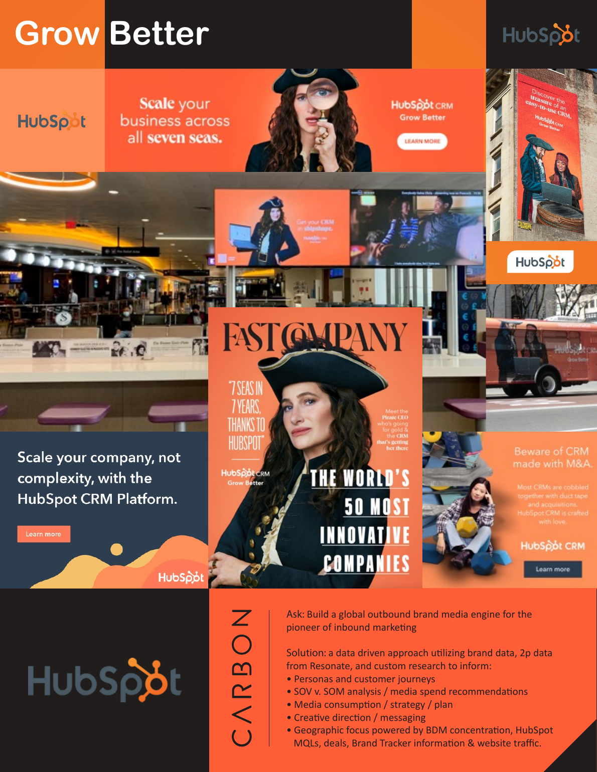 HubSpot Grow Better campaign work